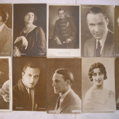 Lot Carte Postala actori anii '30-3