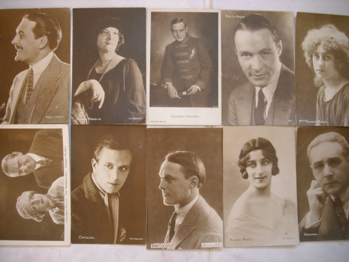 Lot Carte Postala actori anii '30-3