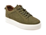 Pantofi BRAVELLI kaki, 37715, din nabuc