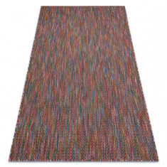 Modern FISY covor SISAL 20776 Zigzag, melanj roz, 120x170 cm