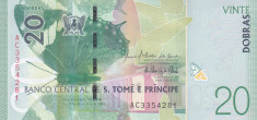 Bancnota Sao Tome si Principe 20 Dobras 2016 (2018) - P72 UNC foto