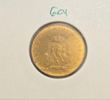 601 San Marino 20 Lire (The Keys of the Town) 1979 KM#93, excelenta