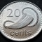 Moneda exotica 20 CENTI - INSULELE FIJI, anul 2010 *cod 773