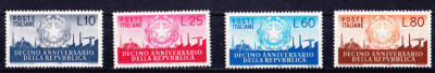 TSV$ - 1956 MICHEL 967-970 - 17 &amp;euro; ITALIA MNH/** foto