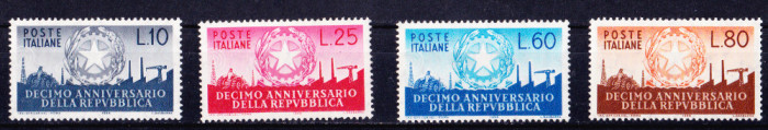 TSV$ - 1956 MICHEL 967-970 - 17 &euro; ITALIA MNH/**