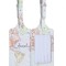 Set 2 Etichete pentru bagaje, Kwmobile, Multicolor, Piele ecologica, 53127.04