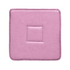 Perna pentru scaun, 39x39 cm, Roz, Bumbac/Poliester, ATU-080226