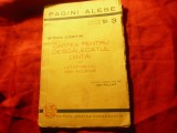 Miron Costin - Cartea pt. Descalecatul Dintai - Ed.Cartea Romaneasca 1939 ,48pag