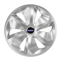 Set 4 Capace Roti Roco Gri R15, pentru Volvo