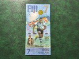FIJI 7 DOLARI 2017 UNC
