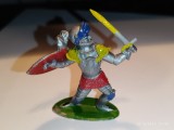 bnk jc Figurine de plastic - Domplast - cavaler cu sabie si scut