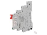 Releu SPDT 24VAC/DC pentru şină DIN