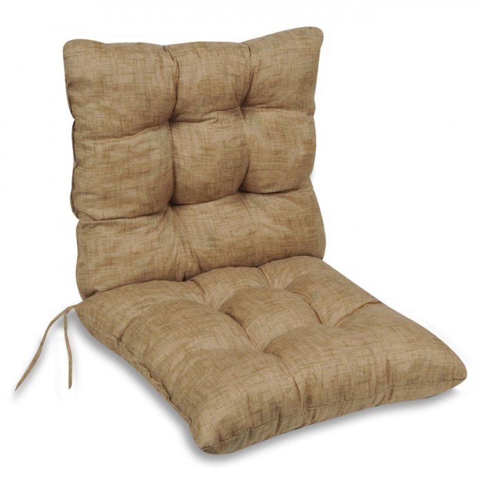 Perna Scaun cu Spătar, Model, Bej, 100x50x12.5 cm