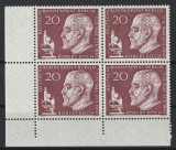 GERMANIA BERLIN 1960 , CERCETATORI , CASTIGATOR NOBEL , ROBERT KOCH , BLOC MNH, Nestampilat