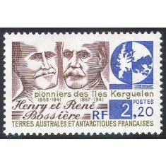 French South and Antarctic Terr. 1989 - Exploratori, neuzat
