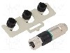 Conector M8, 3 pini, clasa etanseitate IP67, MURR ELEKTRONIK - 7000-08371-0000000