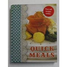 QUICK MEALS , TEAR OFF RECIPE NOTES , ANII &#039;90