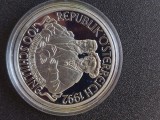 AUSTRIA 100 SHILLING 1992 UNC KARL I