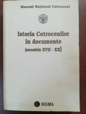 Istoria Cotrocenilor in documente foto