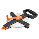 Ruleta cu banda din fibra de sticla 50 m, carlig de fixare, NEO Tools