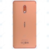 Nokia 6 Capac baterie alb cupru 20PLEMW0017