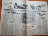 romania libera 3 august 1990-marian munteanu in libertate,articol- ardealul acum