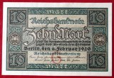 Germania 10 Mark 1920 seria 647 UNC necirculata **
