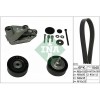 Set curea transmisie BMW 5 (E60) 12.01-03.10, 5 Touring (E61) 03.04-12.10, 7 (E65 E66 E67) 07.01-12.09, X3 (E83) 01.03-12.11, INA