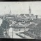 Carte postala, Sibiu vedere generala, 1917