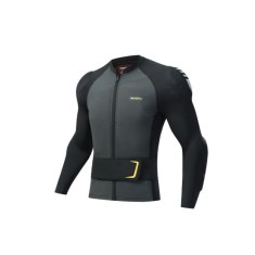 Geaca de vara moto cu armura, sistem avansat de ventilație, protectii full body certificate CE, centura cu element reflectorizant detasabila, confort