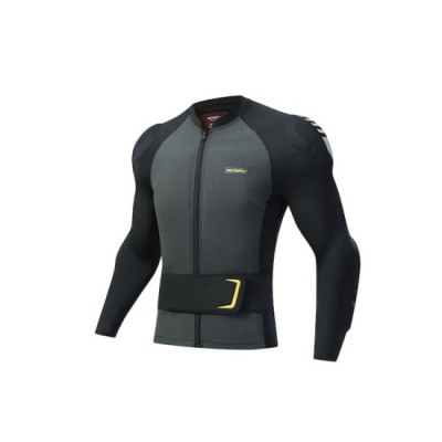 Geaca de vara moto cu armura, sistem avansat de ventilație, protectii full body certificate CE, centura cu element reflectorizant detasabila, confort foto