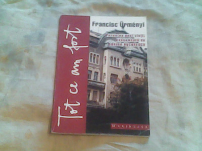 Povestea unei vieti-Francisc Urmeny foto