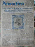 Porunca Vremii, 11 aprilie 1937, nr. omagial A. C. Cuza, ziar legionar, 24 pag.