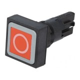Comutator Apăsare 16mm Roșu