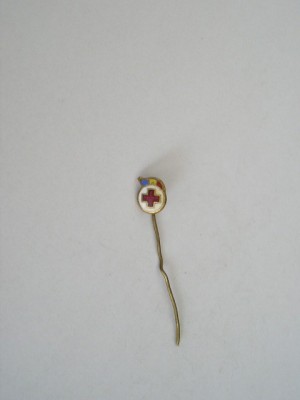 QW9 J 66 - Insigna - tematica medicina - Crucea rosie - comunism foto