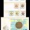 1964 Romania, 2 FDC Medalii olimpice (serie nedantelata + colita) LP 596 a &amp; 597