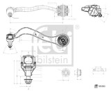 FEBI BILSTEIN 185583 Brat, suspensie roata