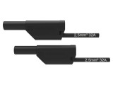 Cablu măsurare SCH&Uuml;TZINGER 32A 4mm mufă banană dublă