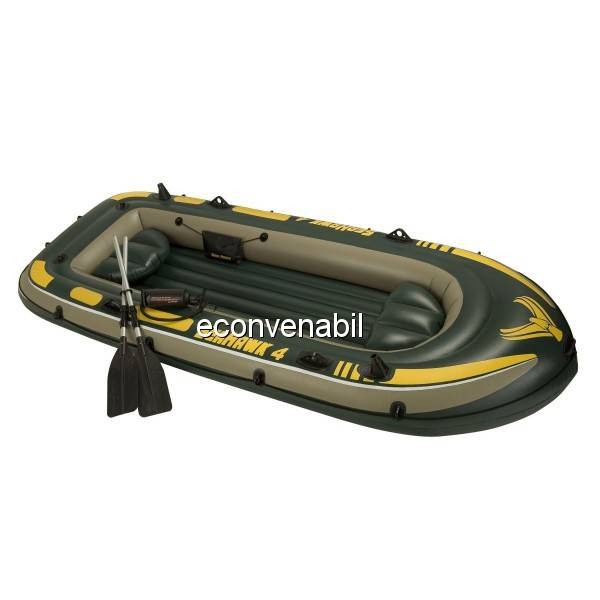 Barca Pneumatica Seahawk IV 4 persoane Intex 68351 Barca Pneumatica Seahawk IV 4 persoane Intex 68351