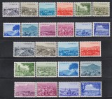 Turcia 1959 - Orașe din Turcia, 2 Serii, MNH, Nestampilat