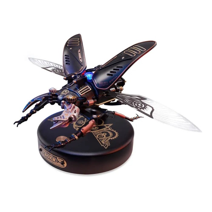 Puzzle 3D Rădașcă, 115 piese, Insectă Bionică, Rokr