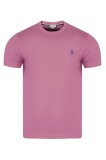 Cumpara ieftin Tricou Barbati U.S. Polo Assn. Mick Roz Bumbac Logo Rotund