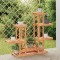 vidaXL Suport pentru flori, 95 x 25 x 96 cm, lemn masiv de brad 362862