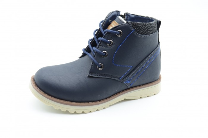 Ghete imblanite pentru baieti Badoxx 5XC-7198B, Bleumarin Ghete imblanite pentru baieti Badoxx 5XC-7198B, Bleumarin