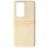 Husa Silicon Huawei P40 Pro, Model Gardenia, High Copy - Protectie Premium