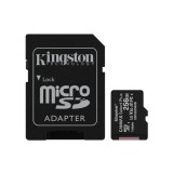 Kingston - Memory Card Canvas Select Plus (SDCS2/256GB) - Android A1 MicroSDXC, Adapter, 256GB, Class 10 / UHS-1 U3 - Black