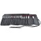 Set 24 pensule profesionale machiaj, MT Malatec, par sintetic, maner lemn, husa inclusa