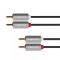 Cablu 2x RCA - 2x RCA 1m BASIC KrugerMatz