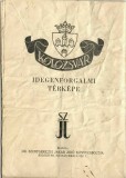 A4536N Kolozsv&aacute;r idegenforgalmi t&eacute;rk&eacute;pe kiadja dr Szentgerinczei Jakab Jenő konyvesboltja, Kolozsv&aacute;r, kb 1940-1944/Harta turistică a orașului Cluj