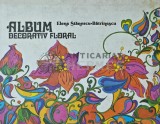 Album decorativ floral - 1981 - Elena Stanescu Batranescu (X169), Tehnica